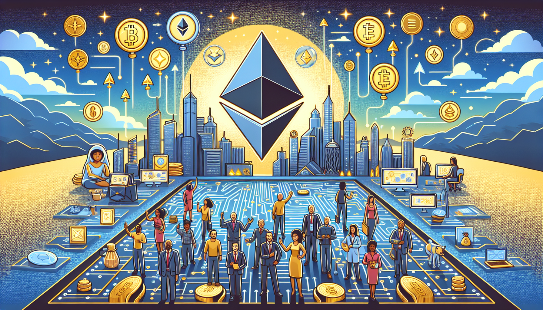 découvrez comment ethereum, la blockchain innovante qui défie bitcoin, pourrait transformer votre avenir financier grâce à ses applications variées, sa capacité à révolutionner les transactions sécurisées et son rôle croissant dans l'économie numérique.
