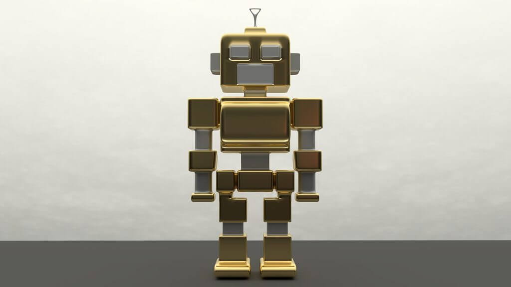 robot, toy, metal
