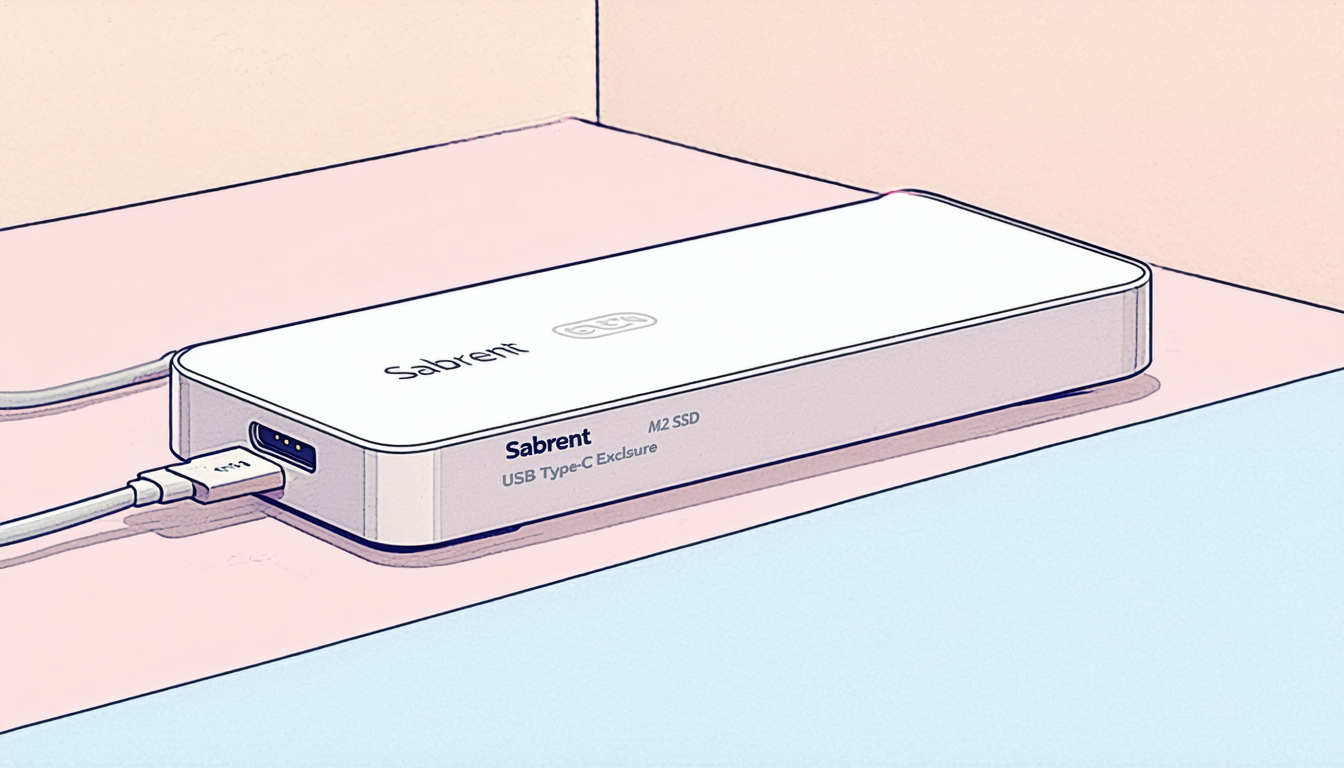découvrez l'enveloppe ssd m.2 usb type-c de sabrent, idéale pour optimiser le stockage de vos données. disponible dès maintenant sur amazon pour seulement 22 $. ne manquez pas cette offre exceptionnelle !